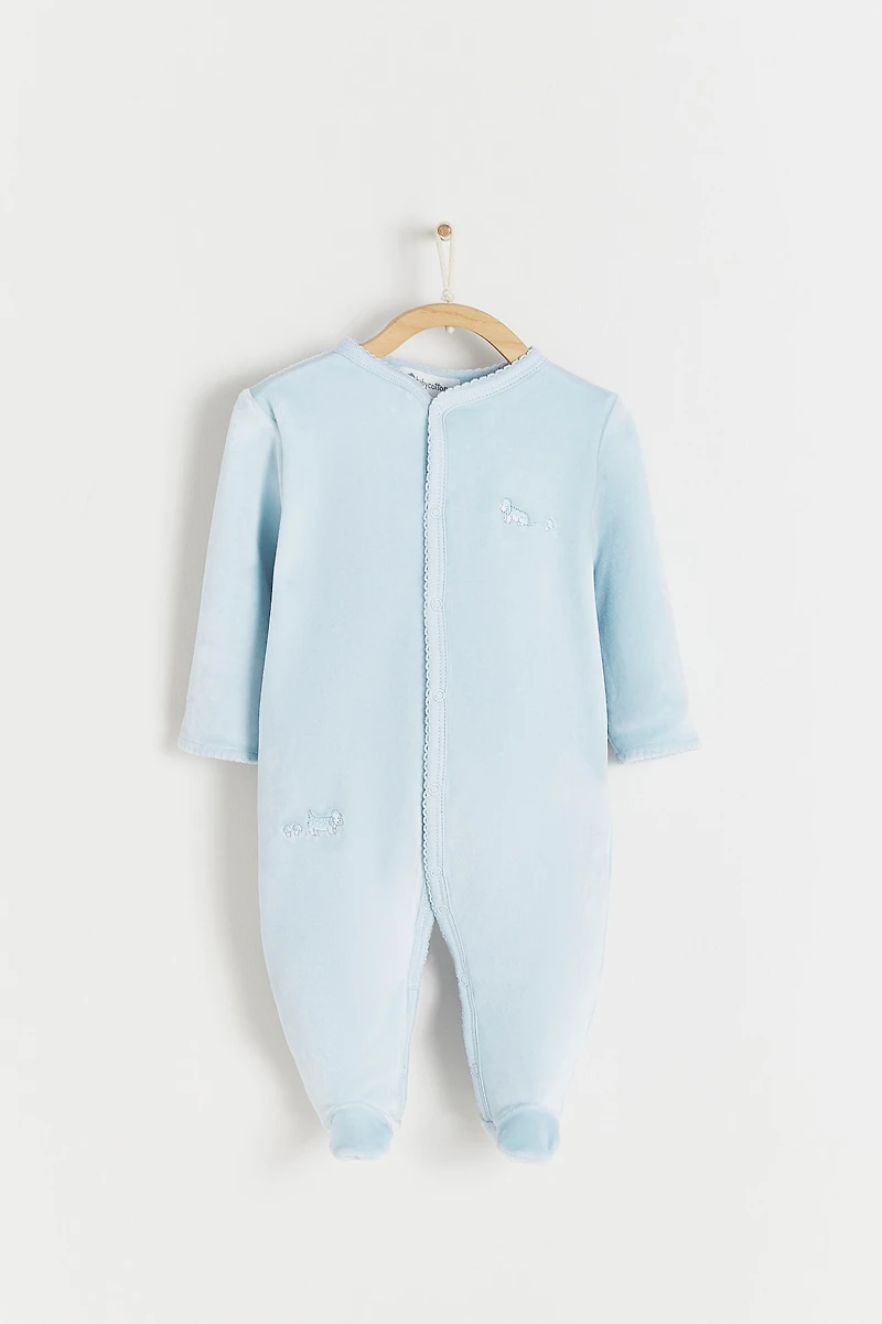 the Woods Plush Footed Pajama
