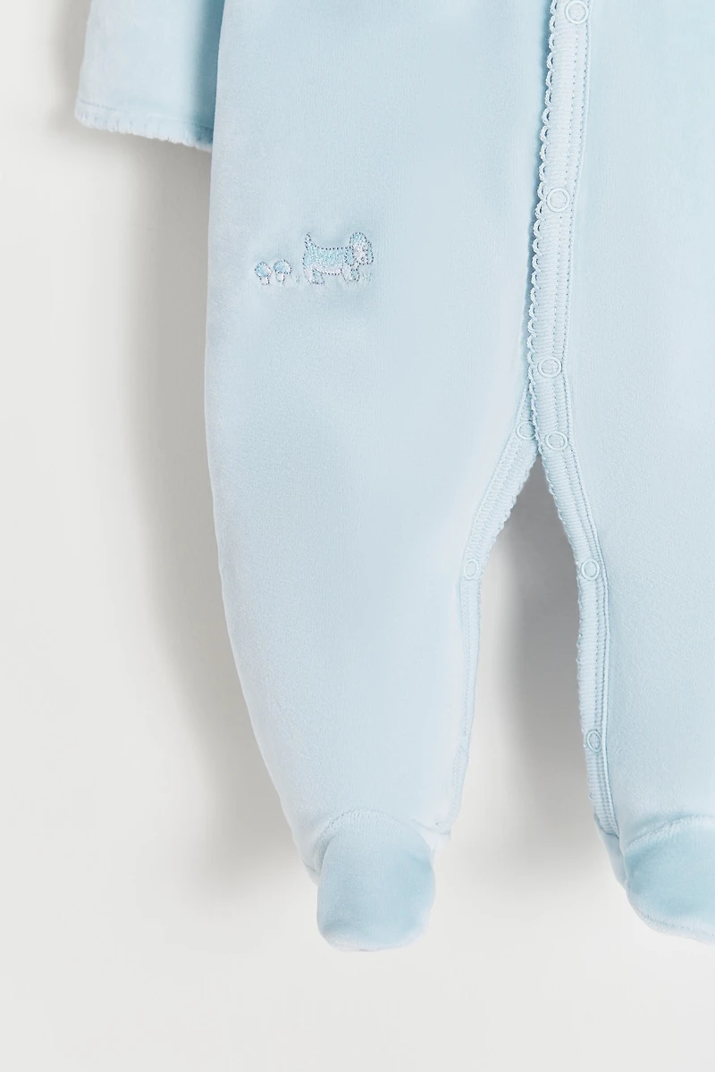 the Woods Plush Footed Pajama