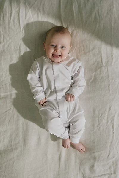 Logo Footless Pajama