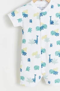 Animals Short Romper