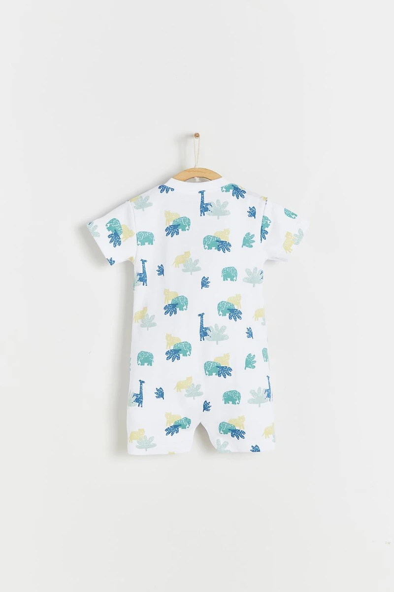 Animals Short Romper