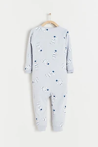 Cosmos Glow One-Piece Snug Pajamas