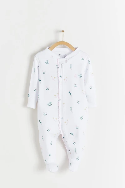 Mila Zip Footed Pajama