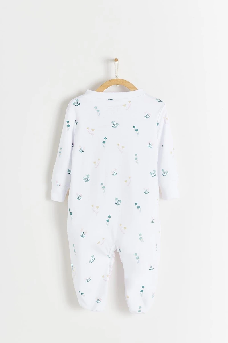Mila Zip Footed Pajama