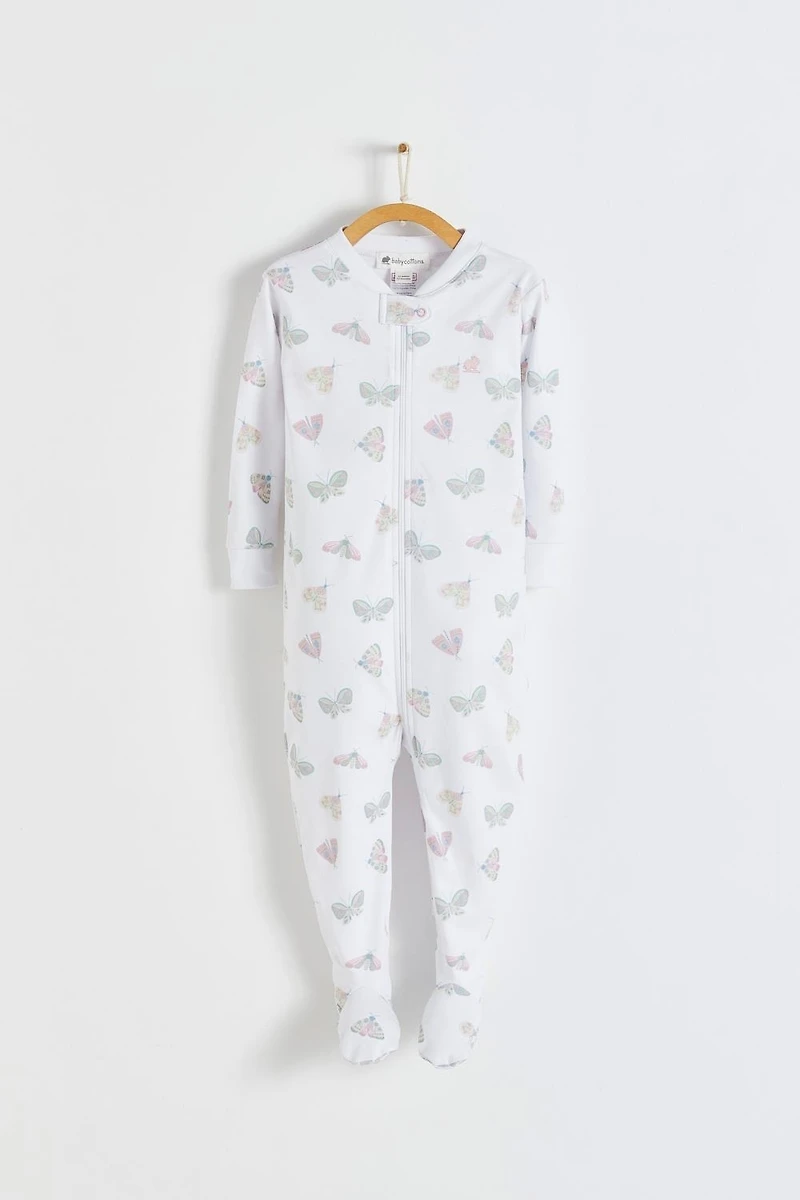 Lisa Snug Fit Zip Footed Pajama