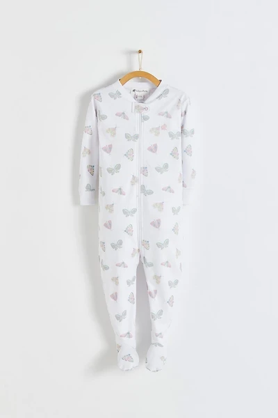 Lisa Snug Fit Zip Footed Pajama