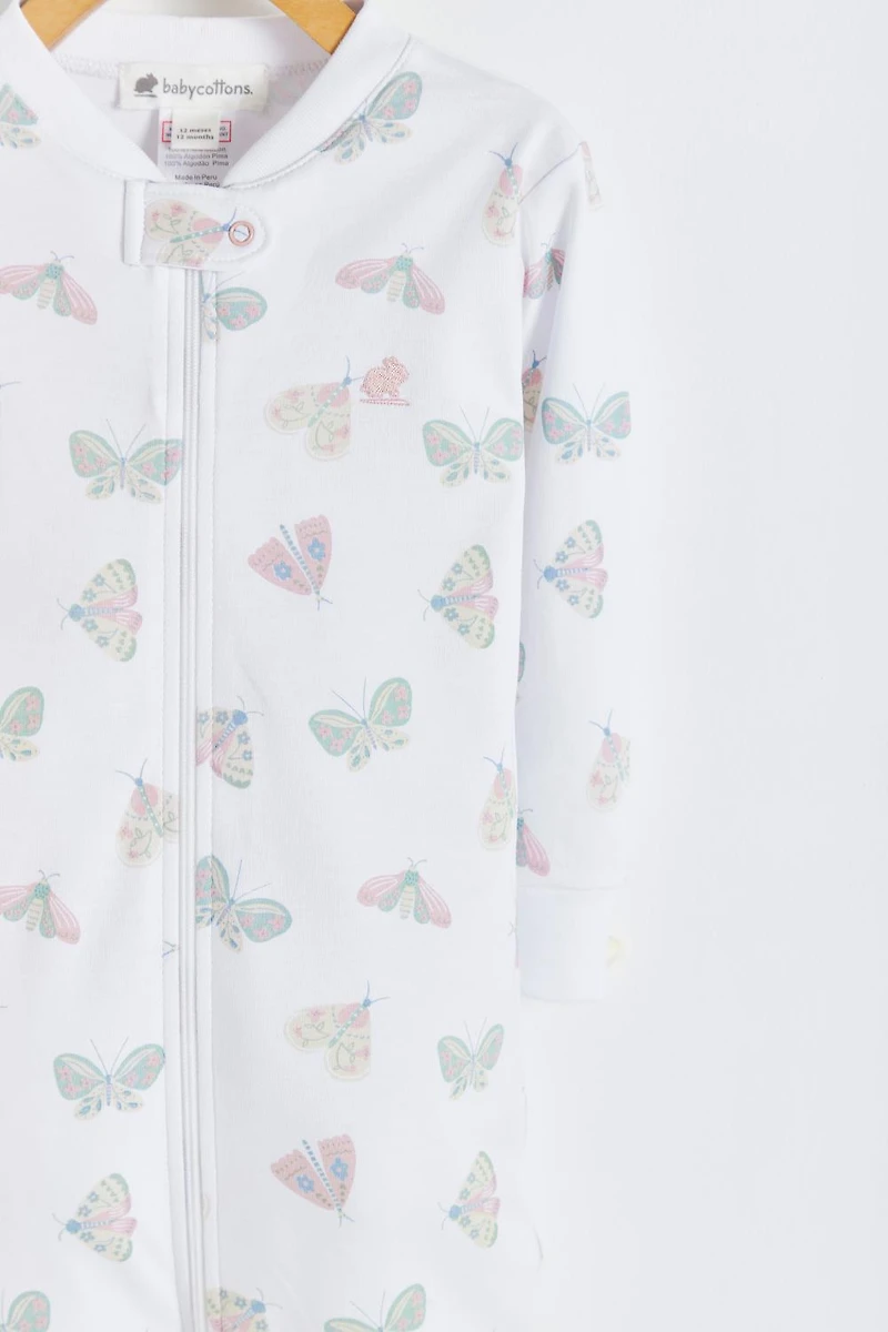 Lisa Snug Fit Zip Footed Pajama