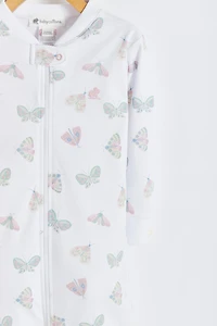 Lisa Snug Fit Zip Footed Pajama
