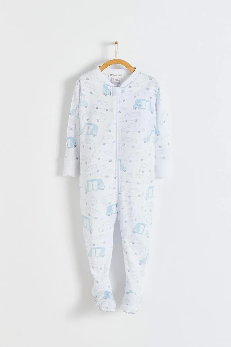 Tuc Snug Fit Zip Footed Pajama