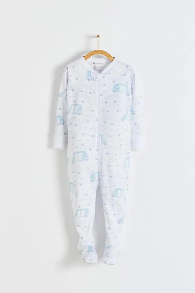 Tuc Snug Fit Zip Footed Pajama