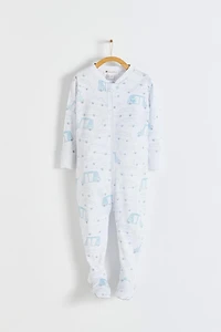 Tuc Snug Fit Zip Footed Pajama