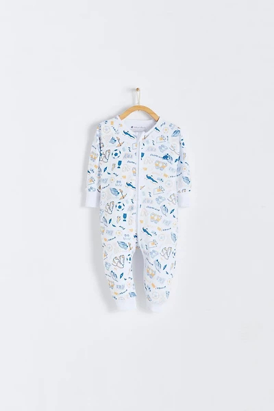 Inter Zip Footless Pajama