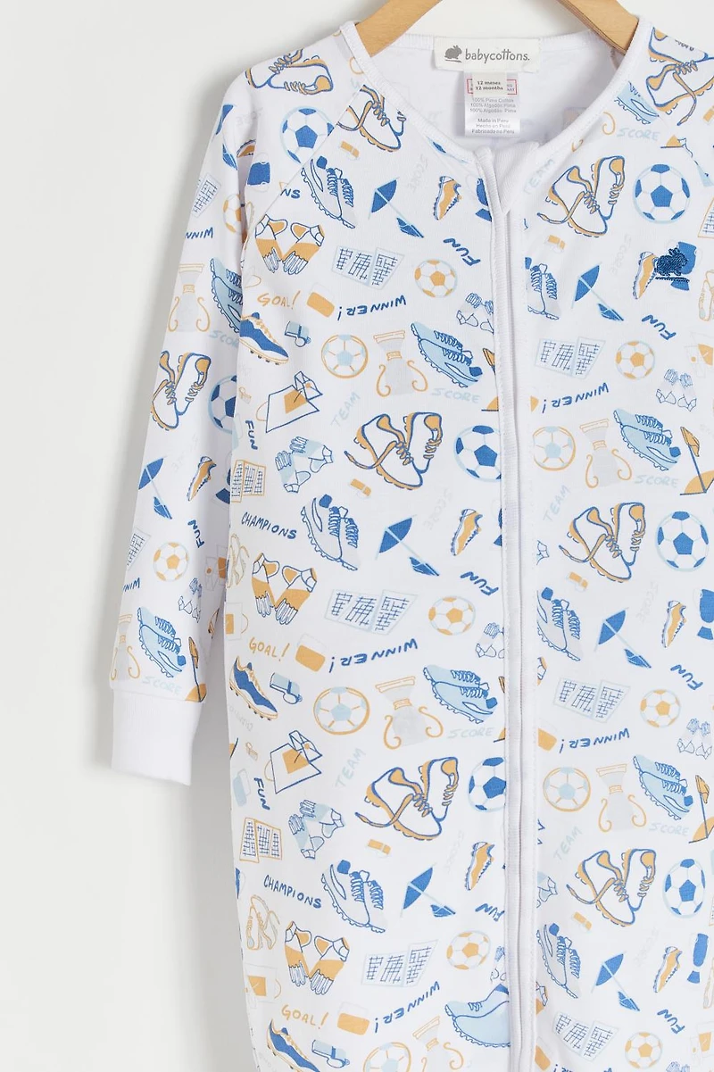 Inter Snug Fit Zip Footless Pajama