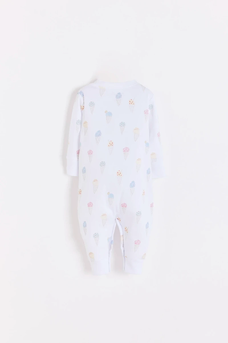 Gelato Snap Footless Pima Cotton Pajama