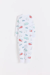 Rafi Snug Footless Pima Cotton Pajama