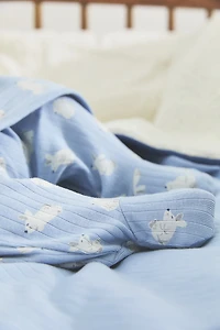Hoppers Zip Footed Pajama
