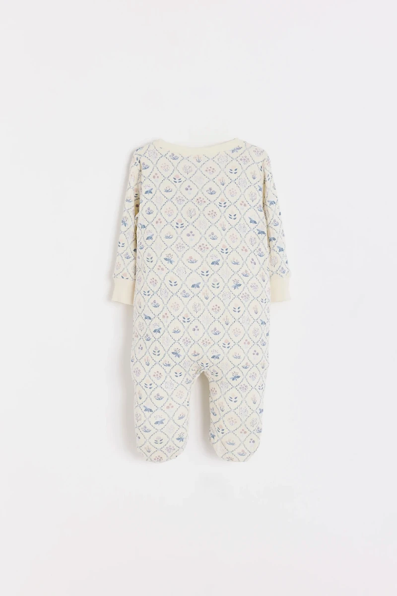 Jane Zip Footed Pajama