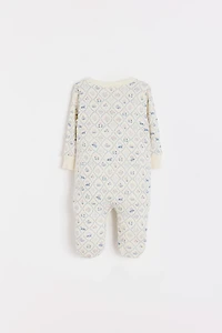 Jane Zip Footed Pajama