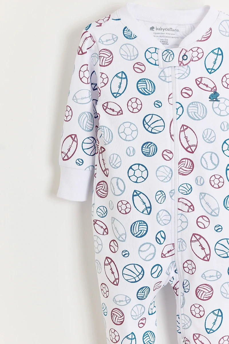 Bouncy Zip Footed Pajama