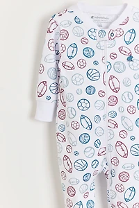 Bouncy Zip Footed Pajama