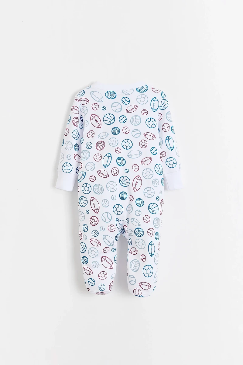 Bouncy Zip Footed Pajama