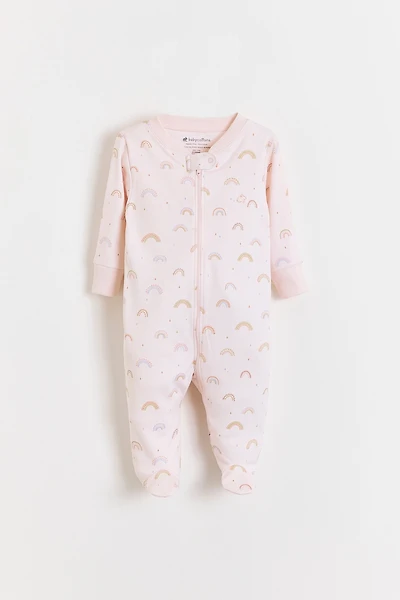 Whimsy Zip Footed Pajama