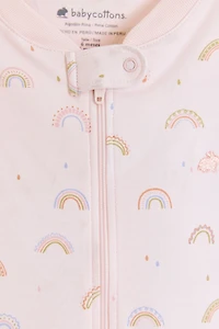 Whimsy Zip Footed Pajama
