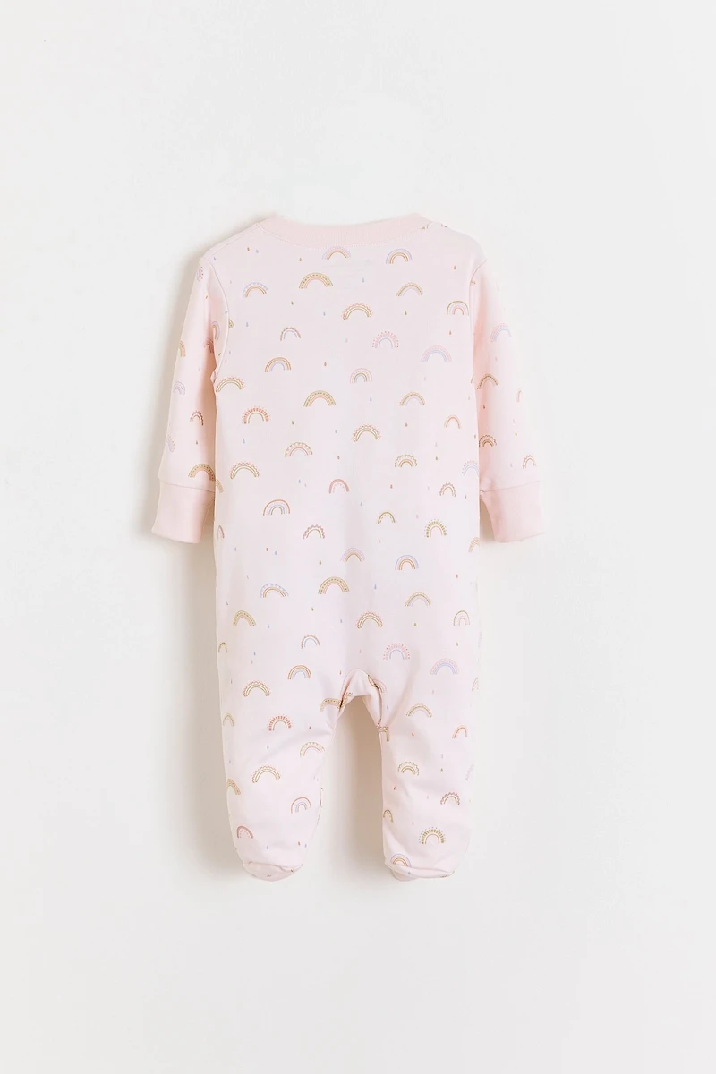 Whimsy Zip Footed Pajama