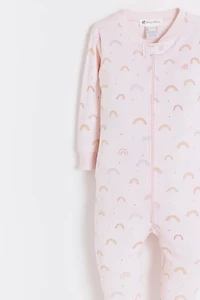 Whimsy Snug Zip Footed Pajama