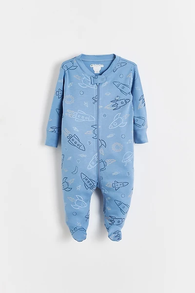 Skyward Zip Footed Pajama