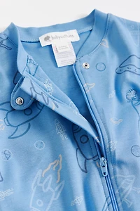 Skyward Snug Zip Footed Pajama