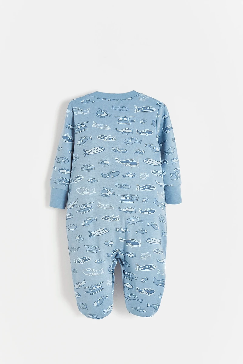 Air Squad Front-Snap Footie
