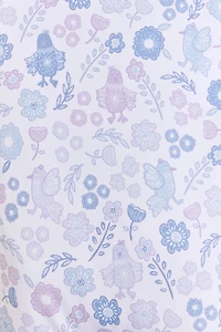 Big Bloom Front Snap Footie