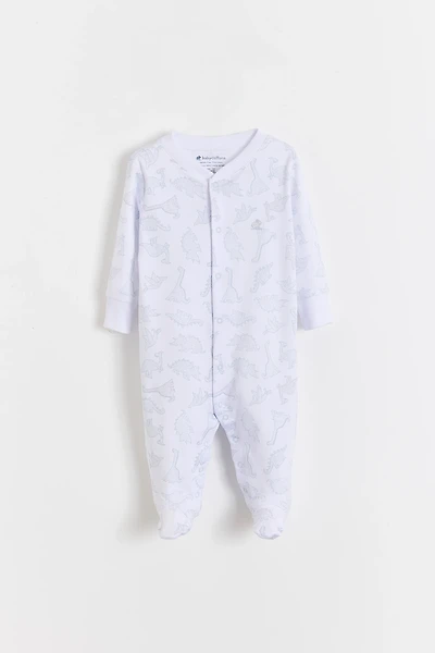 Dinocolor Front-Snap Footie