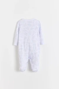 Dinocolor Front-Snap Footie