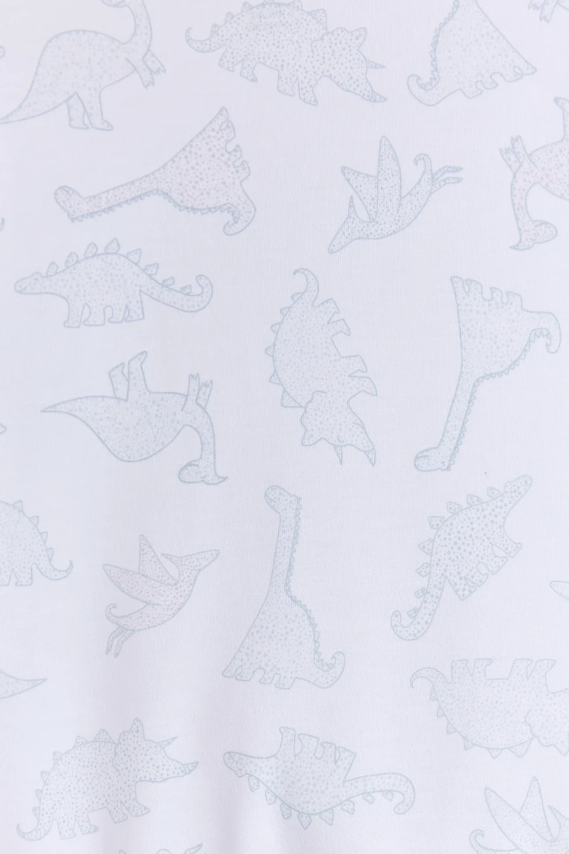 Dinocolor Front-Snap Footie