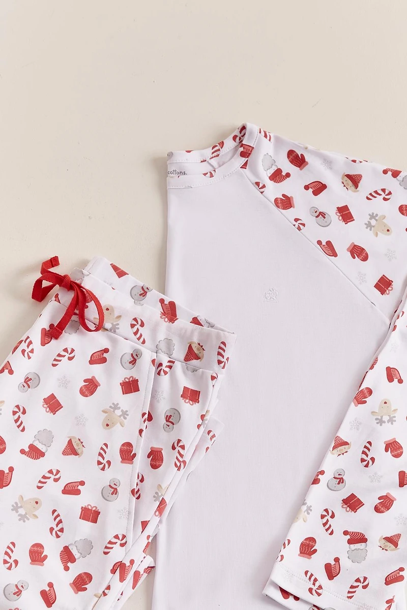 Christmas Adult Long Pajama Set