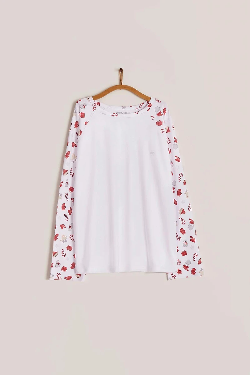 Christmas Adult Long Pajama Set