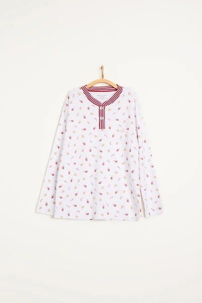 Dad Christmas Pajama Top