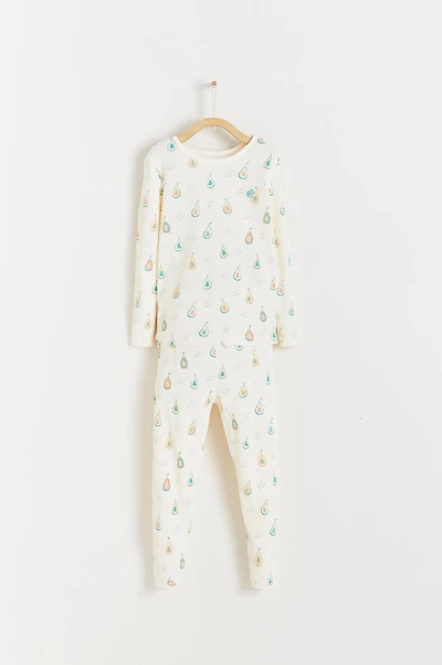 Fruits Snug fit long Pajama Set