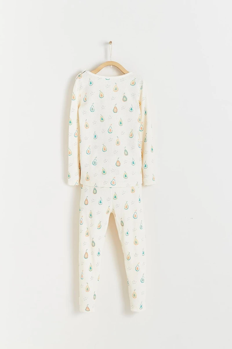 Fruits Snug fit long Pajama Set