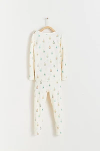 Fruits Snug fit long Pajama Set