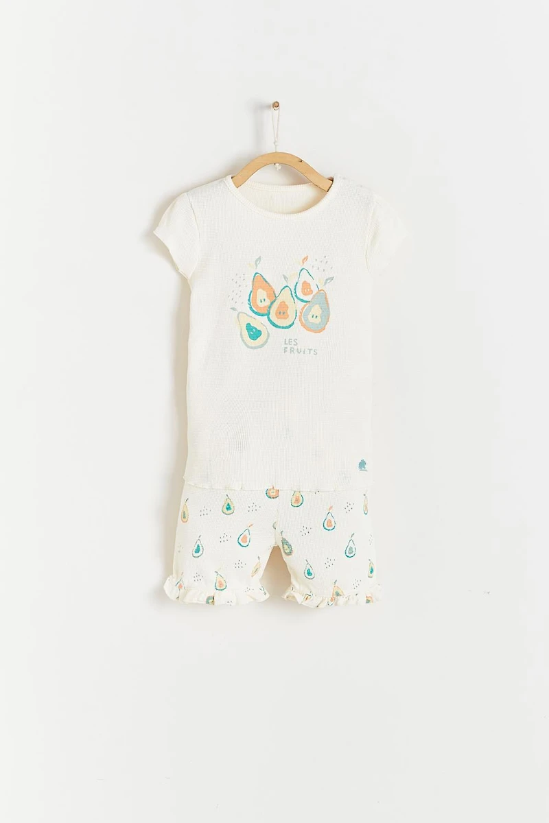 Fruits Snug Fit Short Sleeves and Set