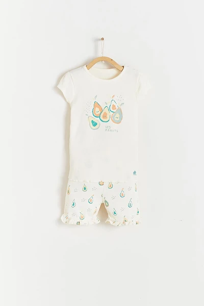 Fruits Snug Fit Short Sleeves and Set