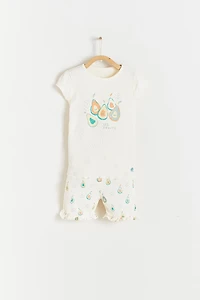 Fruits Snug Fit Short Sleeves and Set