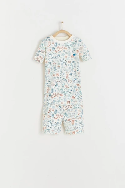 Summer Snug Fit Short Sleeves and Set