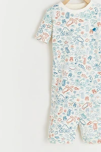 Summer Snug Fit Short Sleeves and Set