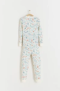 Summer Snug Fit Long sleeve and Pants Set