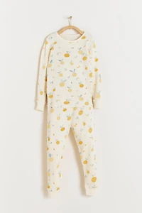 Nature Waffle Snug 2PC Pajamas
