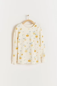 Nature Waffle Snug 2PC Pajamas